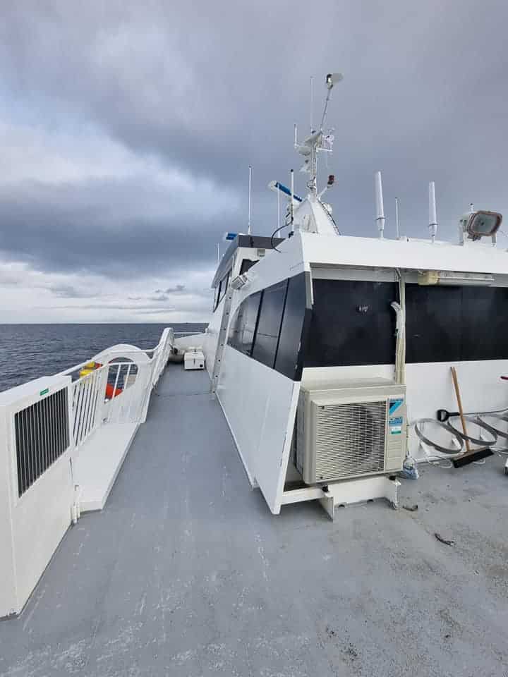 Daikin Multi med 4 innerdeler ombord på M/S Stjærnøy